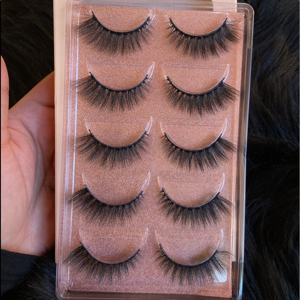 🆕Mink Eyelashes Pack of 5 Pairs